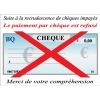 Chèque refusé