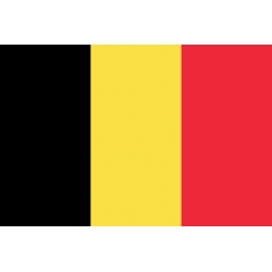 Drapeau horizontal Belgique