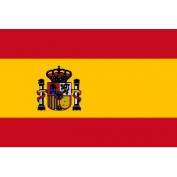 Drapeau horizontal Espagne
