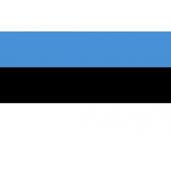 Drapeau horizontal Estonie