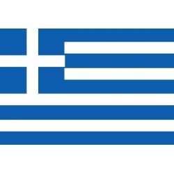Drapeau horizontal Grèce