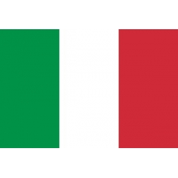 Drapeau horizontal Italie