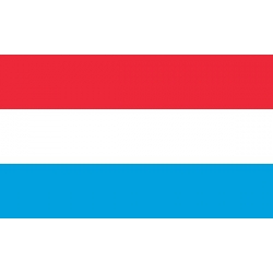 Drapeau horizontal Luxembourg