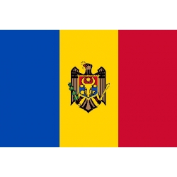 Drapeau horizontal Moldavie