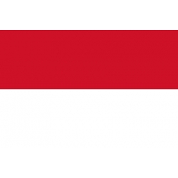 Drapeau horizontal Monaco