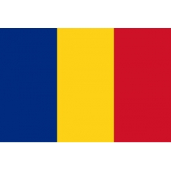 Drapeau horizontal Roumanie