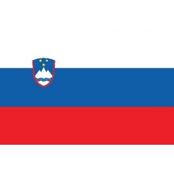 Drapeau horizontal Slovénie