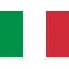 Drapeau horizontal Italie
