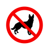 Interdit aux chiens