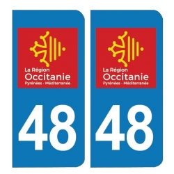PLAQUE IMMATRICULATION - 48 - LOZER- OCCITANIE
