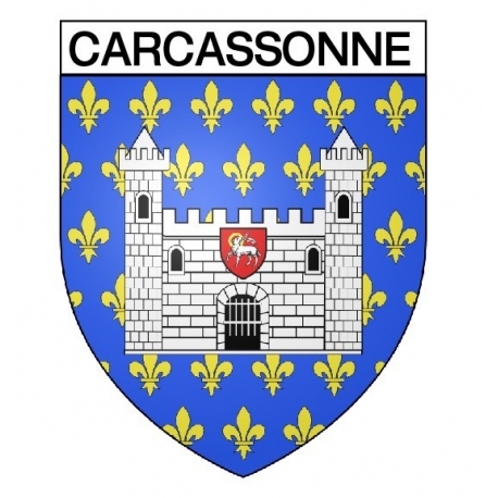 Écusson blason Carcassonne
