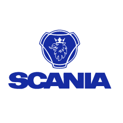 SCANIA logo et texte