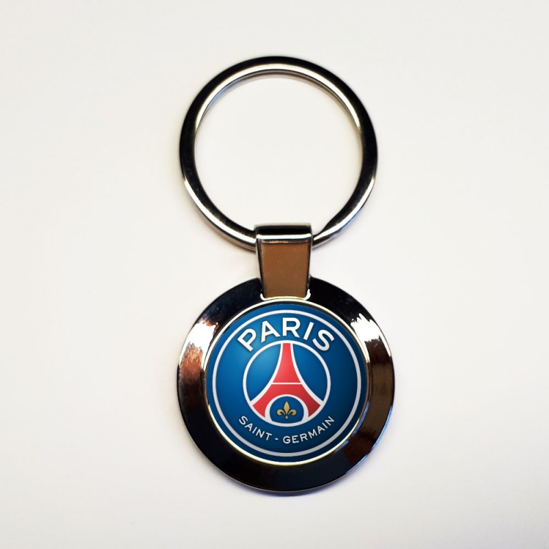 Porte-clés métal maillot foot PARIS SG PSG n°2 personnalisable – TEAMCOQUES