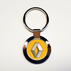 Porte-clés Renault jaune