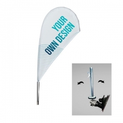 MINI BEACH FLAG VOILE 