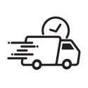 Transport express drapeaux