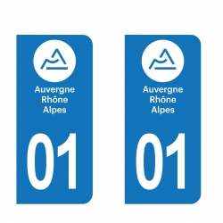 PLAQUE IMMATRICULATION - auvergne-rhone-alpes-01-AIN