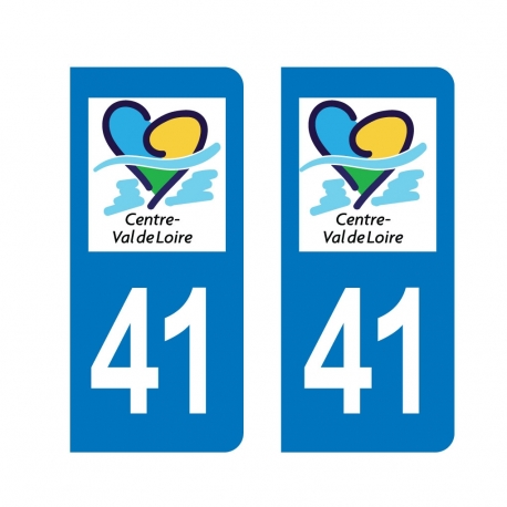 PLAQUE IMMATRICULATION -Centre-Val de Loire- 