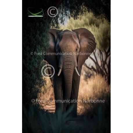 Eléphant Africain 