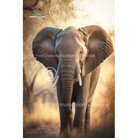 Eléphant Africain 