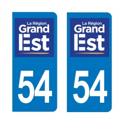 PLAQUE IMMATRICULATION -Grand Est- 