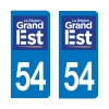 PLAQUE IMMATRICULATION -Grand Est- 