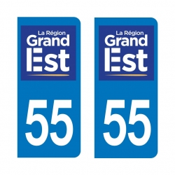PLAQUE IMMATRICULATION -Grand Est- 