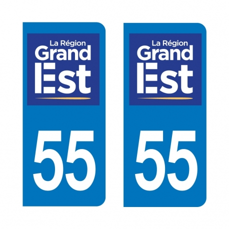 PLAQUE IMMATRICULATION -Grand Est- 