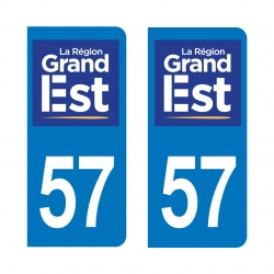 PLAQUE IMMATRICULATION -Grand Est- 