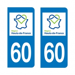 PLAQUE IMMATRICULATION -Hauts-de-France 