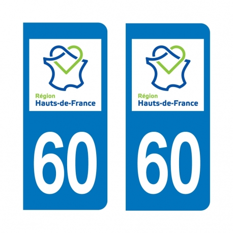 PLAQUE IMMATRICULATION -Hauts-de-France 