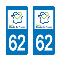 PLAQUE IMMATRICULATION -Hauts-de-France 