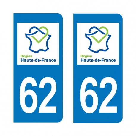 PLAQUE IMMATRICULATION -Hauts-de-France 