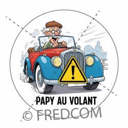Papy au volant danger