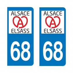 PLAQUE IMMATRICULATION -Grand Est- 