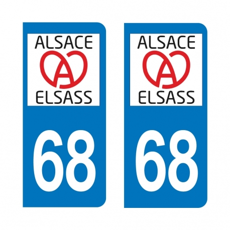 PLAQUE IMMATRICULATION -Grand Est- 