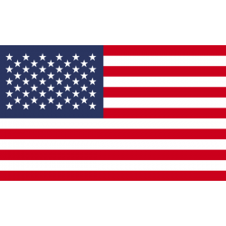 Autocollants Drapeaux continent d'amérique 
