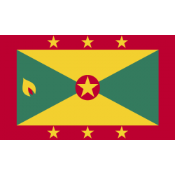 Autocollants Drapeaux des caraïbes 