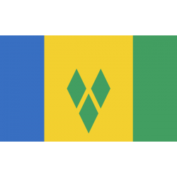 Autocollants Drapeaux des caraïbes 