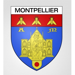 Écusson blason Montpellier