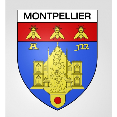 Écusson blason Montpellier