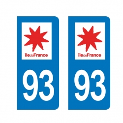 PLAQUE IMMATRICULATION -Île-de-France 