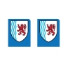 Autocollant IMMATRICULATION -Nouvelle-Aquitaine 