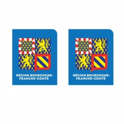 Autocollant IMMATRICULATION --haut 