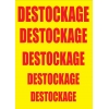 Affiche soldes fluo 
