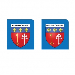 Autocollant IMMATRICULATION -OCCITANIE-haut 