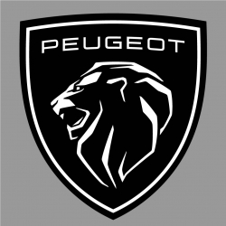 Logo peogeot noir 