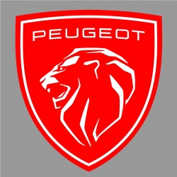 Logo peogeot noir 