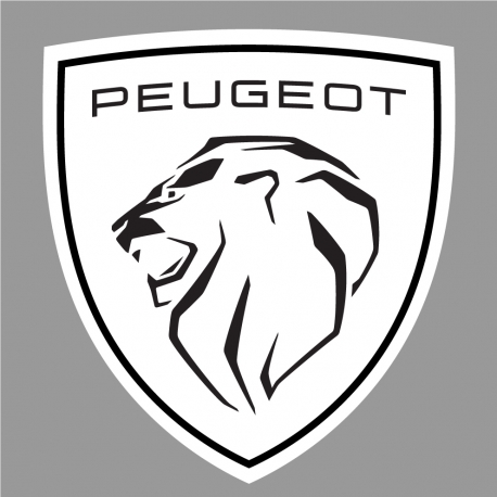 Logo peogeot noir 