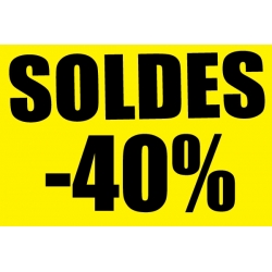 affiche-40x60 soldes -40% 